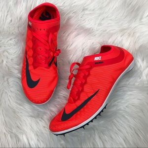 Nike Mamba Distance Running Spikes Orange 7